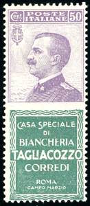 1924 - 50 cent. Tagliacozzo (17), nuovo, ... 