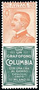 1925 - 20 cent. Columbia, non emesso (20), ... 