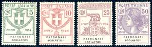 PATRONATI SCOLASTICI 1924 - Serie completa ... 