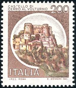 1980 - 200 lire Castelli, senza stampa ... 