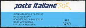 1992 - 750 lire Giornata della Filatelia, ... 