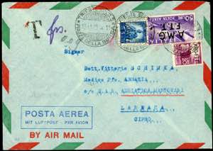 POSTA AEREA 1949/50 - Tre ... 