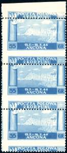 1946 - 55 g. Vittorie polacche, carta ... 