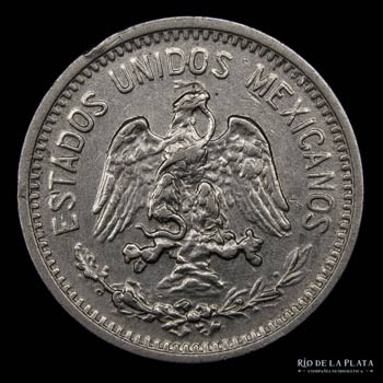 México. 5 Centavos 1907 Mo, ... 