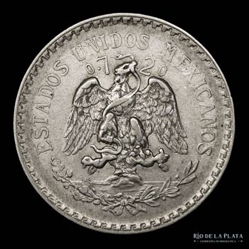 México. 1 Peso 1923. AG.720, ... 