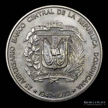 República Dominicana. 1 Peso 1972 ... 