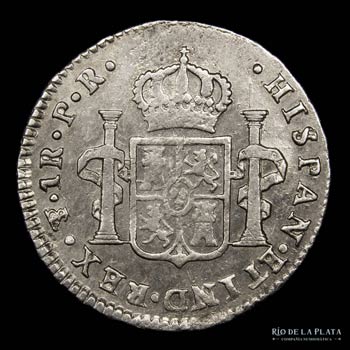 Potosí, Carlos III. 1 Real 1777 ... 
