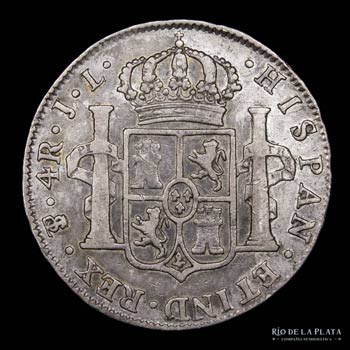 Potosí, Fernando VII. 4 Reales ... 