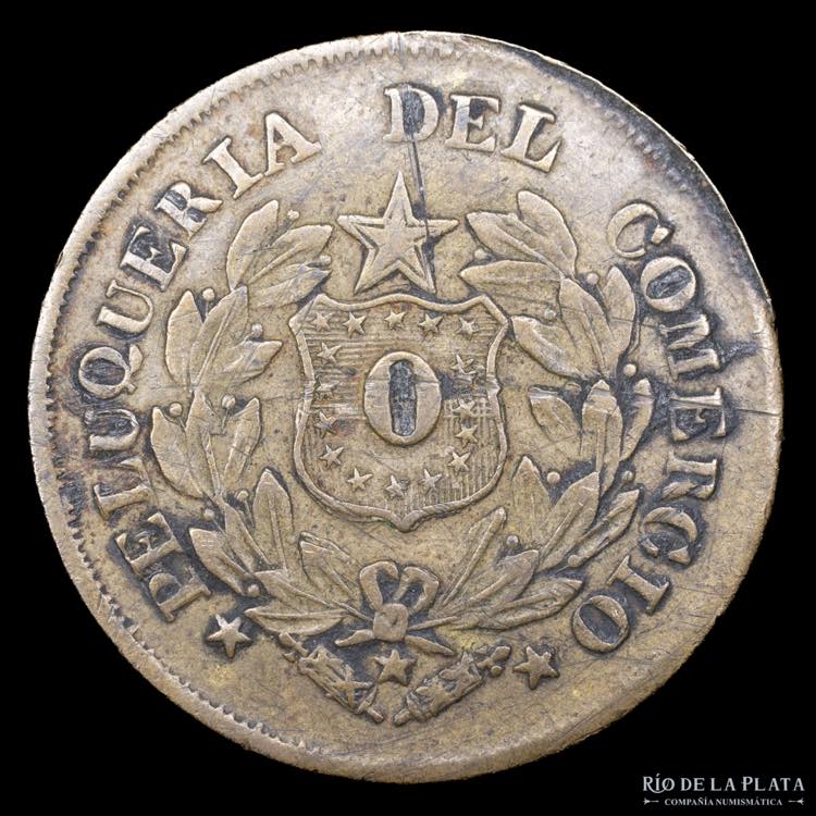 Argentina. Ficha. 20 Centavos 1892 ... 