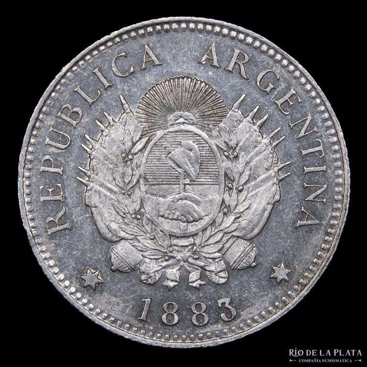 Argentina. 20 Centavos 1883. ... 