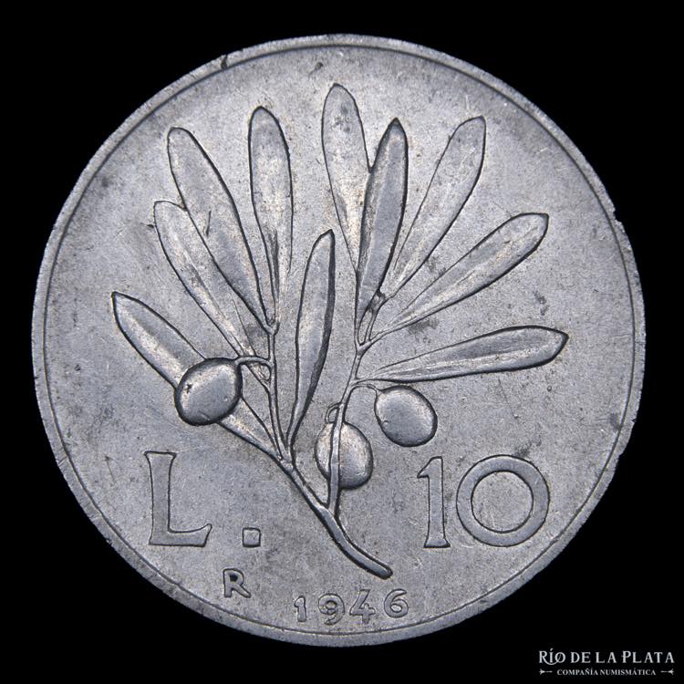 Italy (Republic 1946-date) 10 Lire ... 