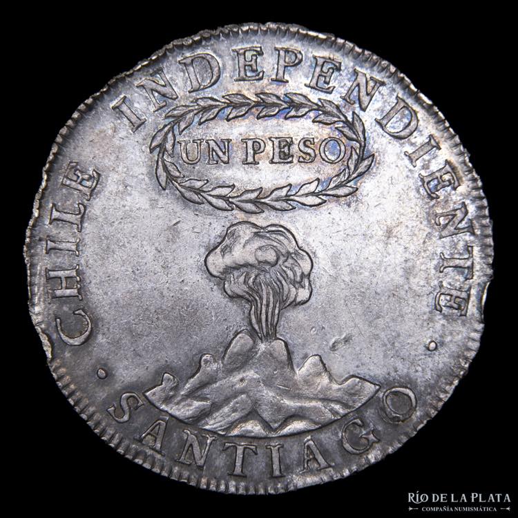 Chile. 1 Peso 1819/8 FD. ... 