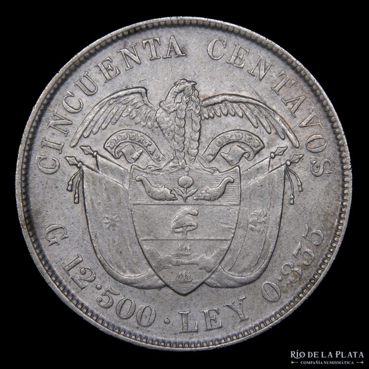 Colombia. 50 Centavos 1892. ... 