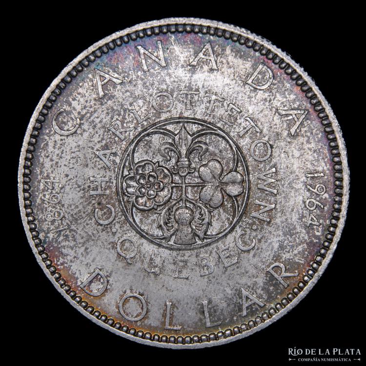 Canada. 1 Dollar 1964. AG.800; ... 