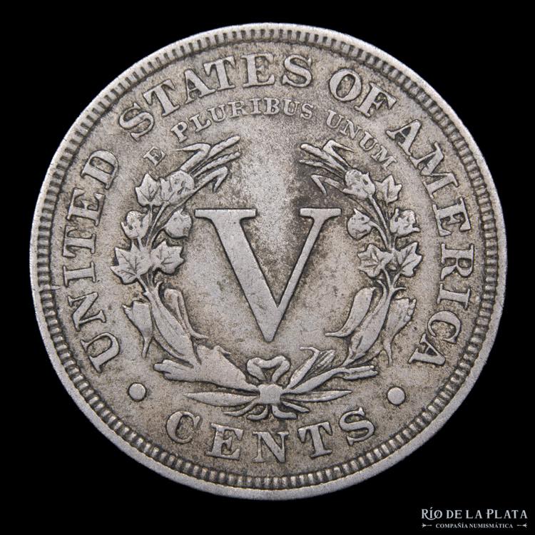 USA. 5 Cents 1886. Liberty Nickel. ... 