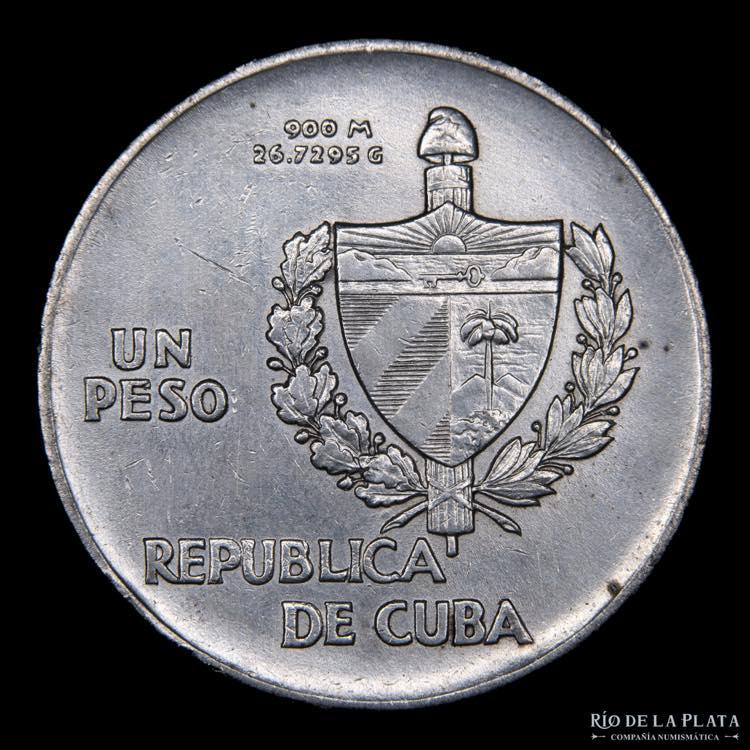 Cuba. 1 Peso ABC 1935. AG.900; ... 