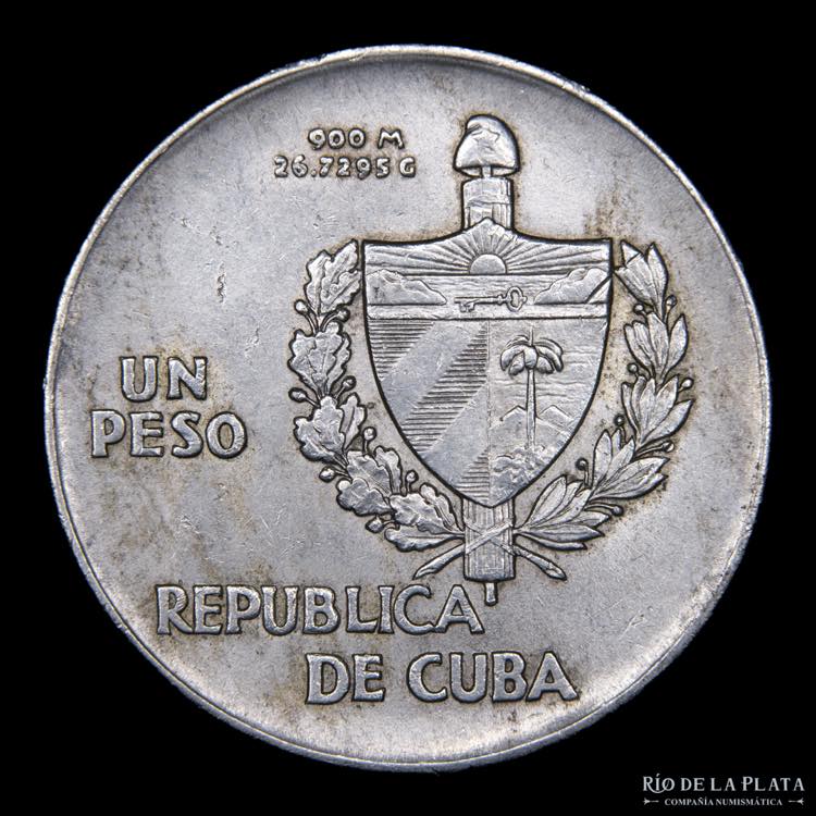Cuba. 1 Peso ABC 1938. AG.900; ... 