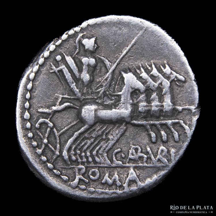 Roman Republic. M. Aburius 132BC. ... 