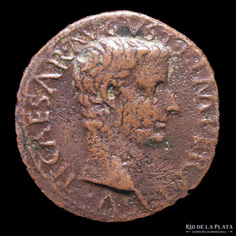 Tiberius (14-37AD) AE As. Rome ... 