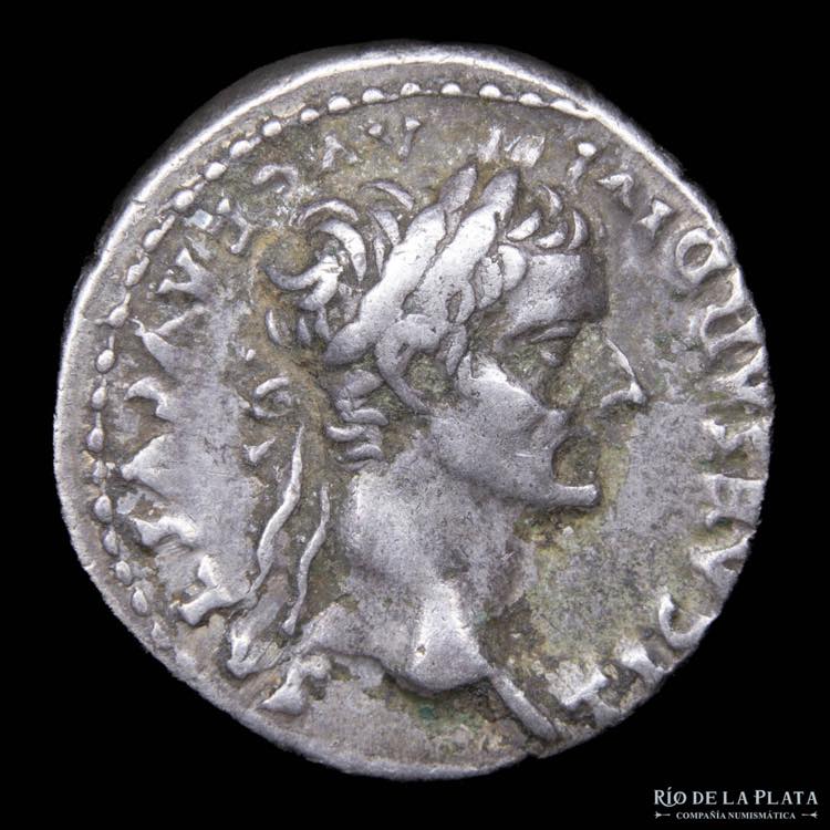 Tiberius (14-37AD) AR Denarius ... 