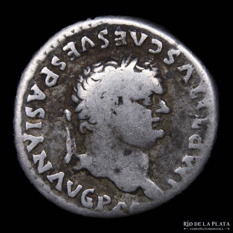 Titus (79-81AD) AR Denarius. Rome ... 