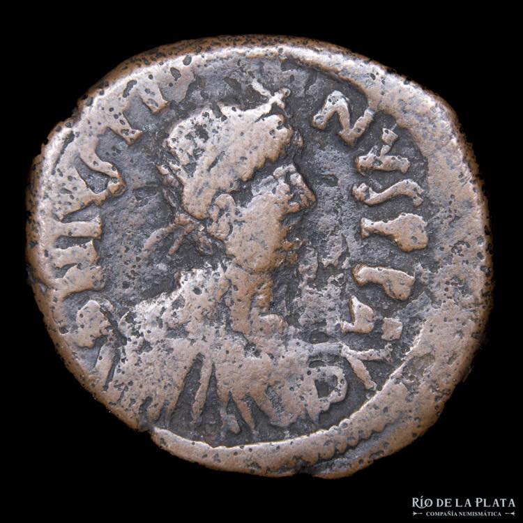 Byzantine. Justin I (518-527AD) AE ... 