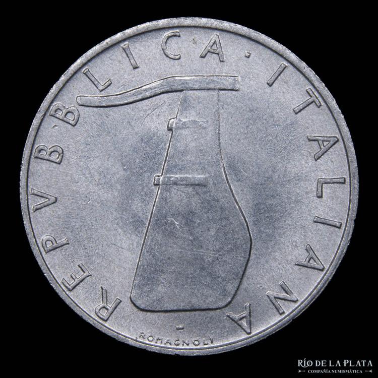 Italy (Republic 1946-date) 5 Lire ... 