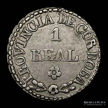 Argentina. Córdoba. 1 Real 1848. ... 