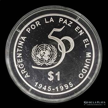 Argentina. 1 Peso 1995 . London ... 