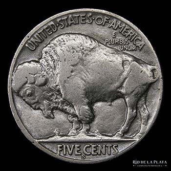 Estados Unidos. 5 Buffalo Cents ... 