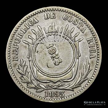 Costa Rica. 50 Céntimos 1923 ... 