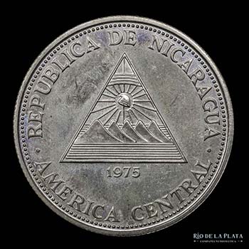 Nicaragua. 50 Córdobas 1975. ... 