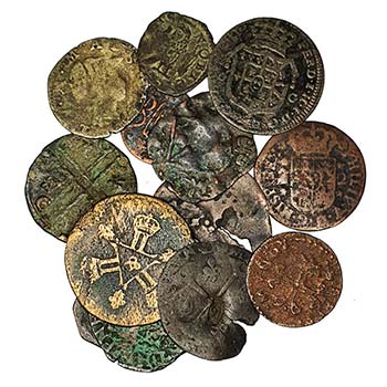 Monedas europeas siglo XIV-XVIII. ... 
