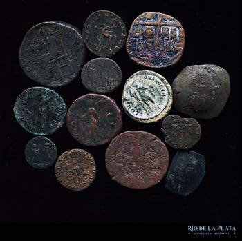 Lote Ancient x 13 monedas a  ... 