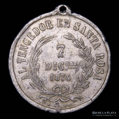 Argentina. Premio Militar 1874. ... 