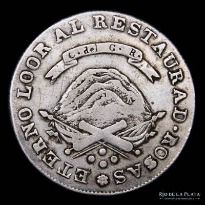 Argentina. La Rioja. 4 Reales 1850 ... 