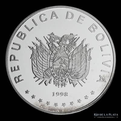 Bolivia. 50  Bolivianos 1999 ... 