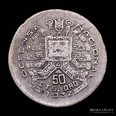 Peru. 50 Centavos 1932 (National ... 