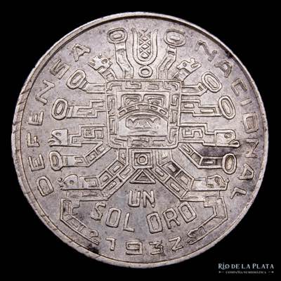Peru. 1 Sol Oro 1932 (National ... 