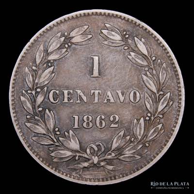 Venezuela. 1 Centavo 1862. CU, ... 