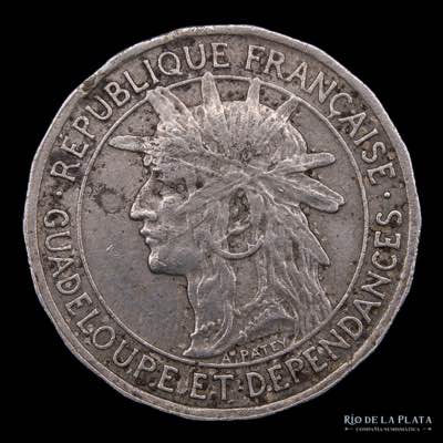 Guadalupe. 50 Centimes 1921. ... 