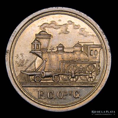 Guatemala. 1892. Ferrocarril a San ... 