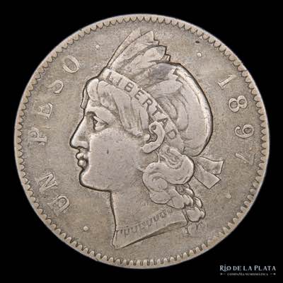 República Dominicana. 1 Peso 1897 ... 