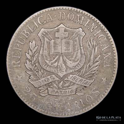 República Dominicana. 1 Peso 1897 ... 