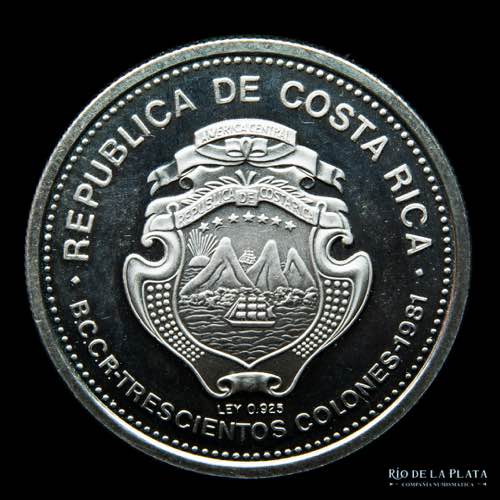 Costa Rica. 300 Colones 1981. ... 