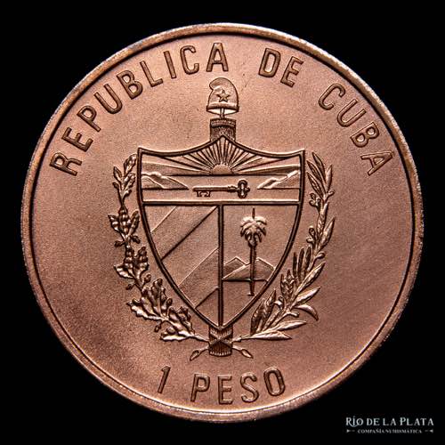 Cuba.  1 Peso 1992. Che Guevara ... 
