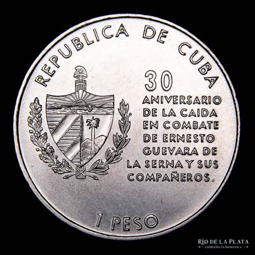 Cuba.  1 Peso 1997. Che Guevara ... 