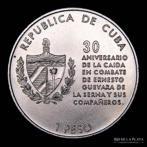 Cuba.  1 Peso 1997. Che Guevara ... 