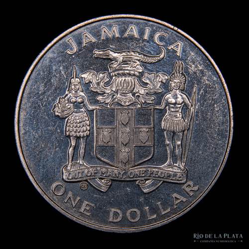 Jamaica. 1 Dollar 1982. Mundial ... 