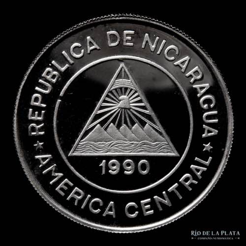 Nicaragua. 10.000 Córdobas 1990. ... 